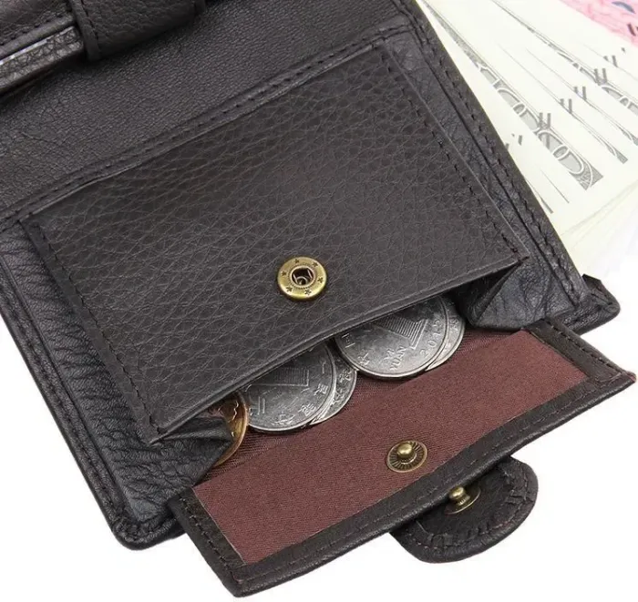 Гаманець чоловічий Vintage 14497 Чорний