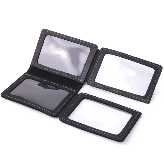 Чудова обкладинка на автодокументи у вінтажній шкірі GRANDE PELLE 22872 Чорний