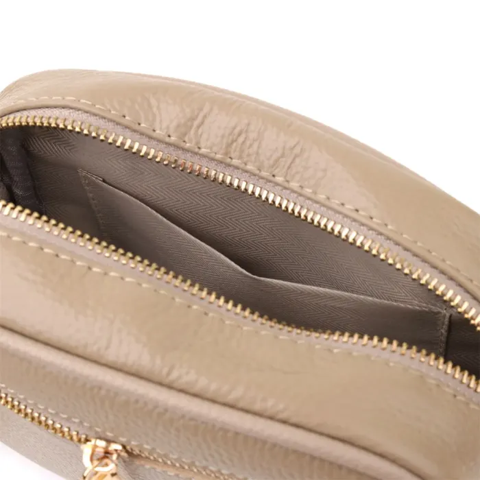 Жіноча сумка на кожен день з натуральної шкіри Vintage 22901 Бежевий