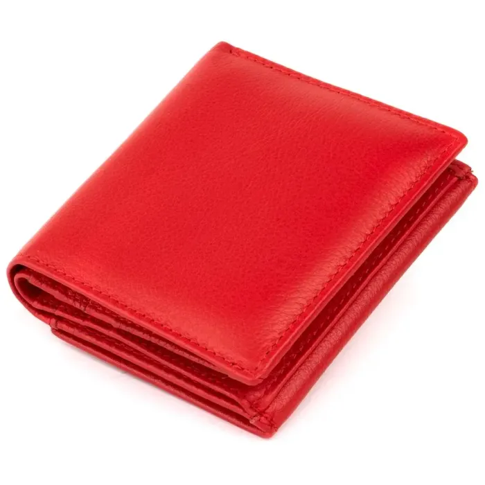 Компактний жіночий гаманець ST Leather 19259 Червоний