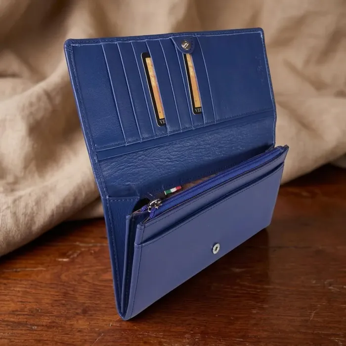 Жіночий гаманець Tony Perotti New Rainbow 3435 bluette (90088) Синій