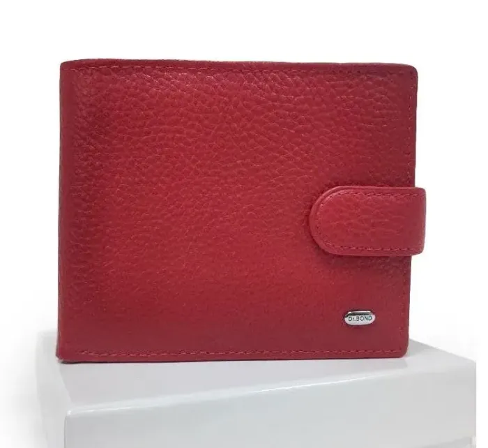 Жіночий гаманець Classic шкіряний Dr.Bond WN-7 red