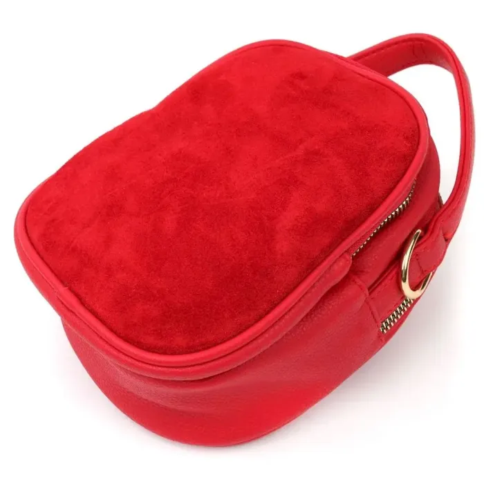 Маленька жіноча сумка з еко-шкіри Vintage 18702 Червоний
