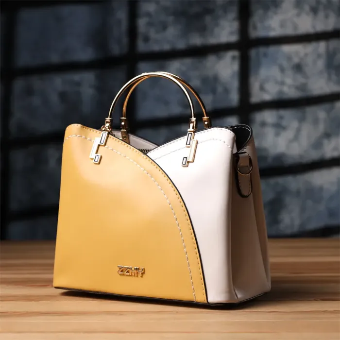 Елегантна жіноча сумка з якісної екошкіри Vintage 15129 Різнокольоровий