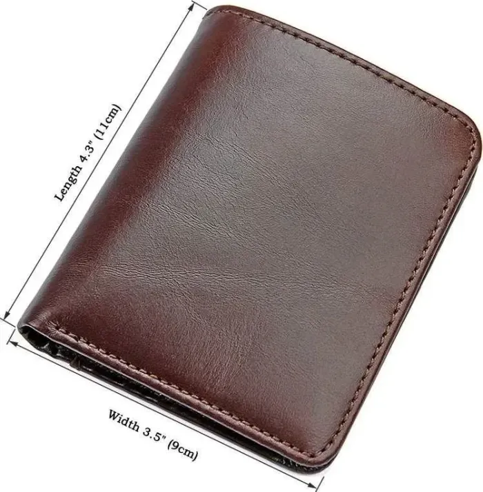 Гаманець чоловічий Vintage 14506 шкіряний Коричневий