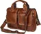 Сумка чоловіча Vintage 14517 шкіряна Коричнева