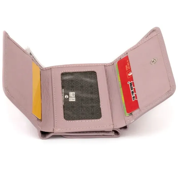 Компактний жіночий гаманець ST Leather 19254 Ліловий