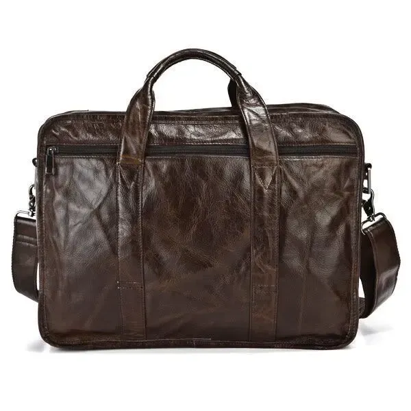 Сумка чоловіча Vintage 14056 Коричнева