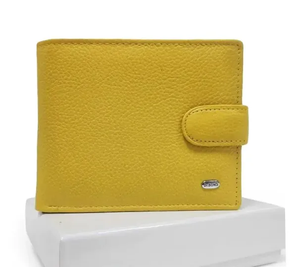 Жіночий гаманець Classic шкіряний Dr.Bond WN-7 yellow