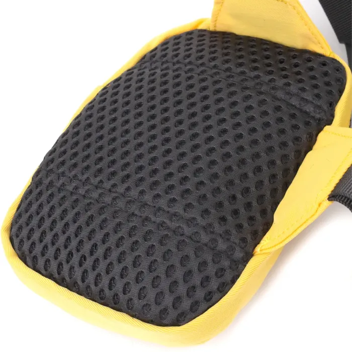 Слінг сумка для подорожей із якісного текстилю Vintage 15155 Жовтий