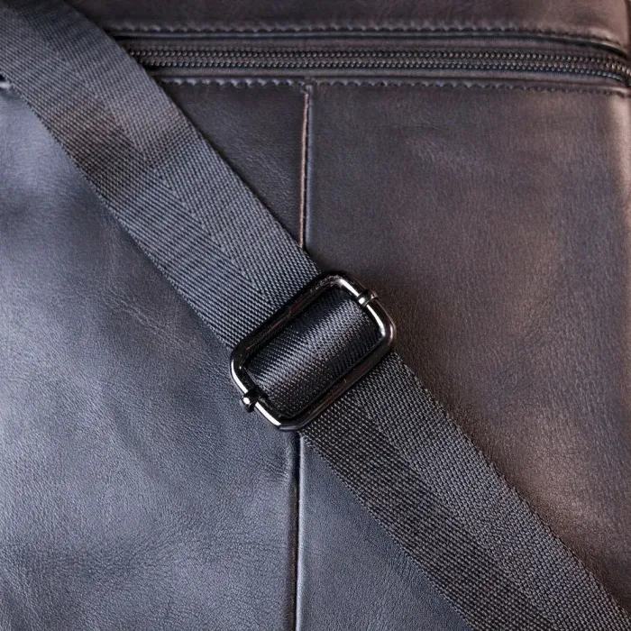 Сумка чоловіча Vintage 20826 шкіряна Чорний