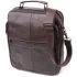Ділова чоловіча сумка з натуральної шкіри Vintage 23027 Коричневий