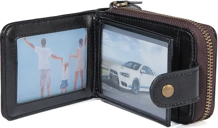 Візитниця Vintage 14504 Чорна