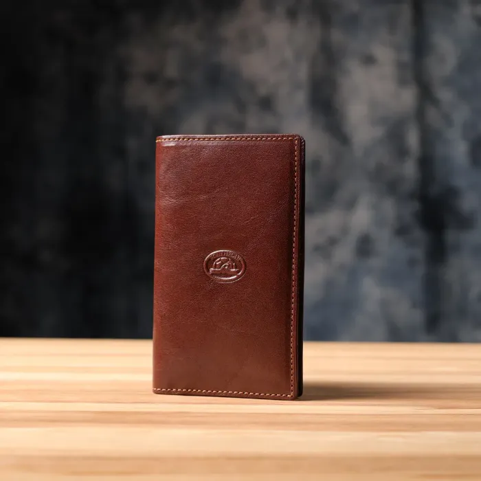 Чоловічий гаманець з натуральної глянсової шкіри Tony Perotti 20888_1 (1438 moro) Коричневий