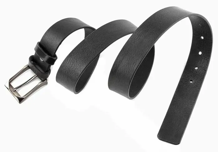 Ремень мужской GRANDE PELLE 00237 брючный Черный