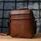Зручна чоловіча сумка з ручкою для перенесення в руці з натуральної шкіри Vintage 23025 Світло-коричневий