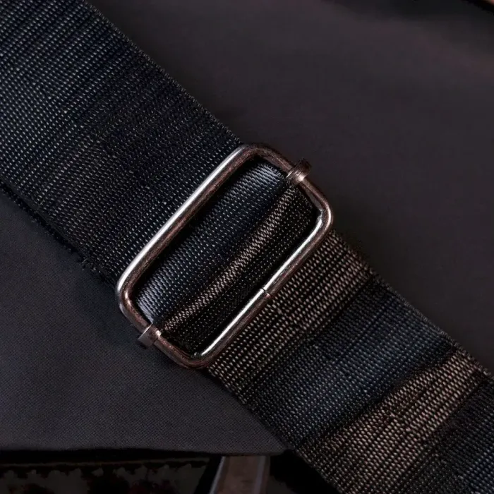 Універсальна чоловіча текстильна сумка Vintage 20576 Чорний