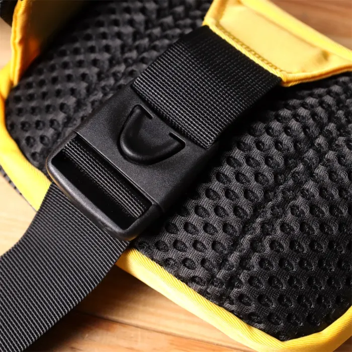 Слінг сумка для подорожей із якісного текстилю Vintage 15155 Жовтий