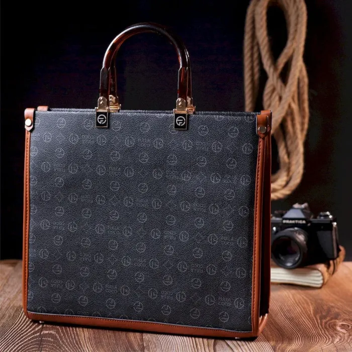 Великолепная женская сумка Vintage 18718 Черный