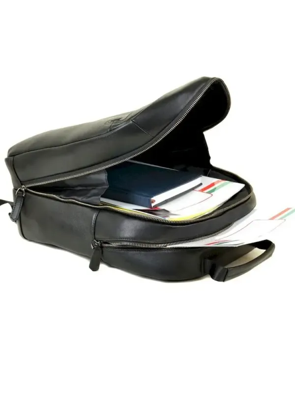 Рюкзак Міський шкірянийный BRETTON BE 8003-73 black