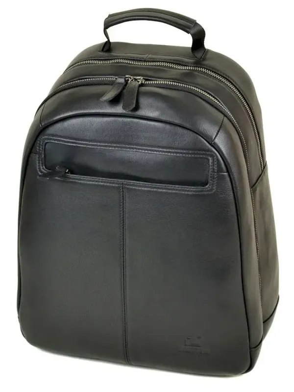 Рюкзак Міський шкірянийный BRETTON BE 8003-73 black
