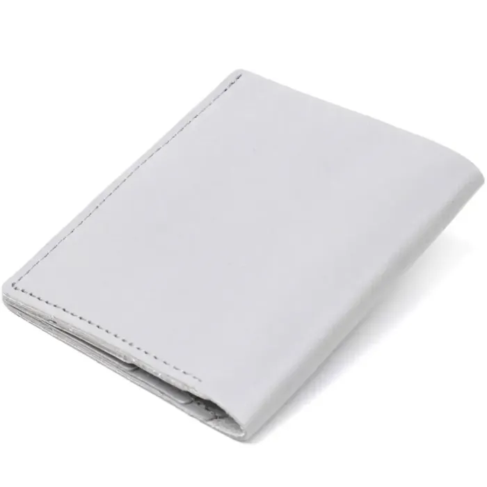 Практичний портмоне з натуральної шкіри Shvigel 16514 Сірий