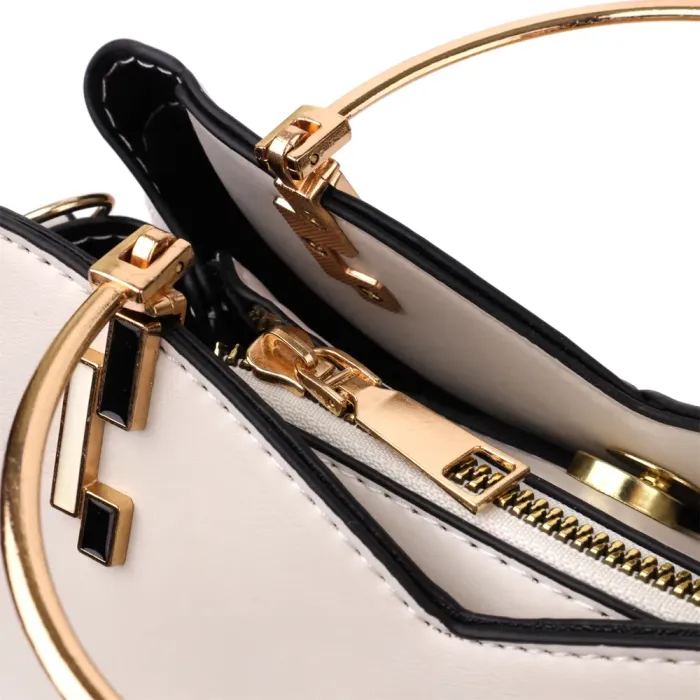 Елегантна жіноча сумка з якісної екошкіри Vintage 15129 Різнокольоровий