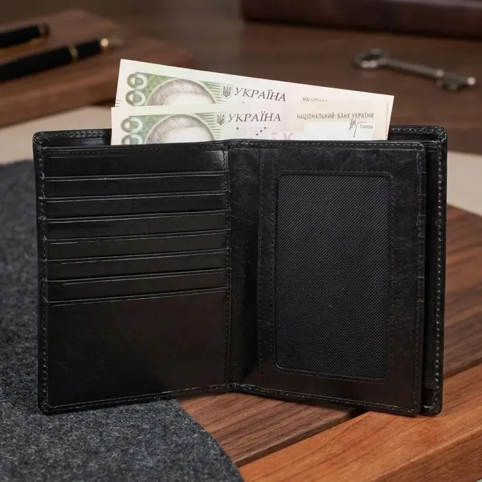 Чоловіче портмоне Tony Perotti Italico 2310 nero (90596) Чорне