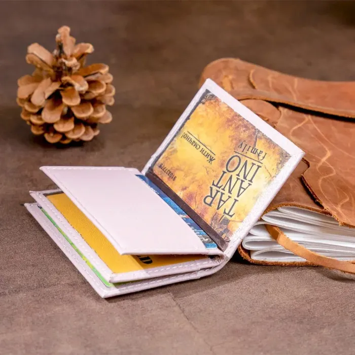 Візитниця-книжка ST Leather 19216 Лілова