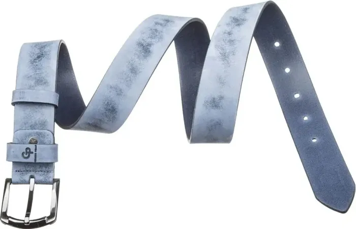 Ремень мужской Grande Pelle 11063 из итальянской кожи Синий