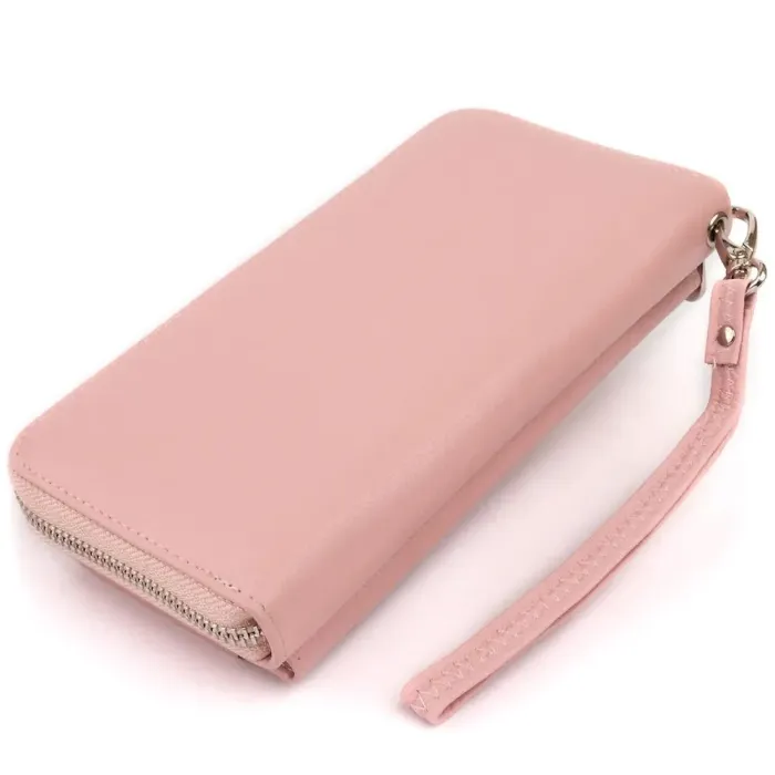 Гаманець пастельний ST Leather 19297 Рожевий