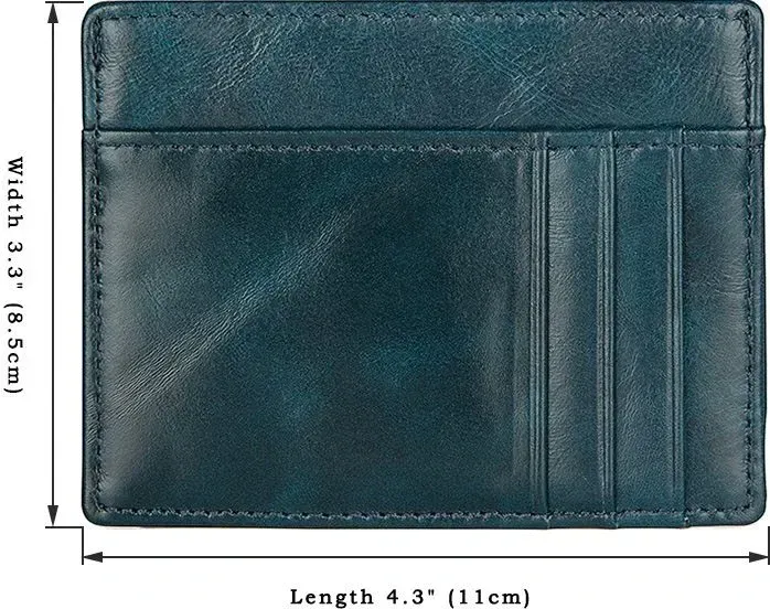 Кредитниця Vintage 14501 Темно-зелена