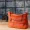Яскрава сумка для жінок з натуральної шкіри Vintage 22990 Помаранчевий
