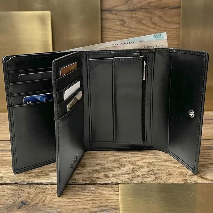 Жіночий гаманець Tony Perotti Swarovski 500N nero (90017) Чорний
