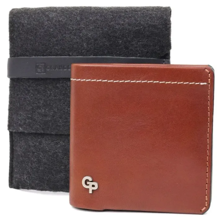 Чудовий шкіряний чоловічий гаманець Grande Pelle 11425