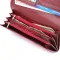 Практичний гаманець для жінок із натуральної шкіри ST Leather 23098 Бордовий
