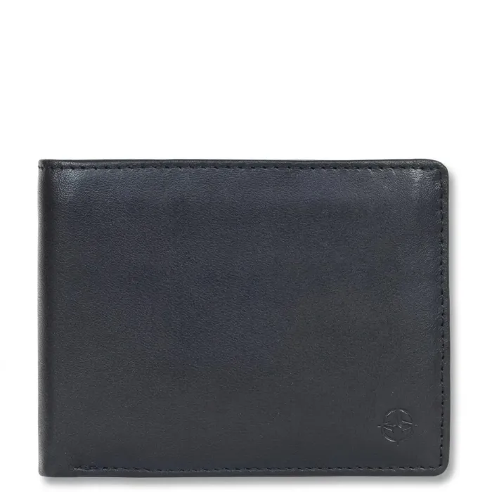 Чоловіче портмоне Tony Perotti з натуральної шкіри Cortina 5051 nero (90115) Чорне