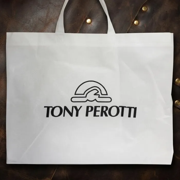 Чоловіча шкіряна сумка Tony Perotti Contatto 9207 nero (90639) Чорна