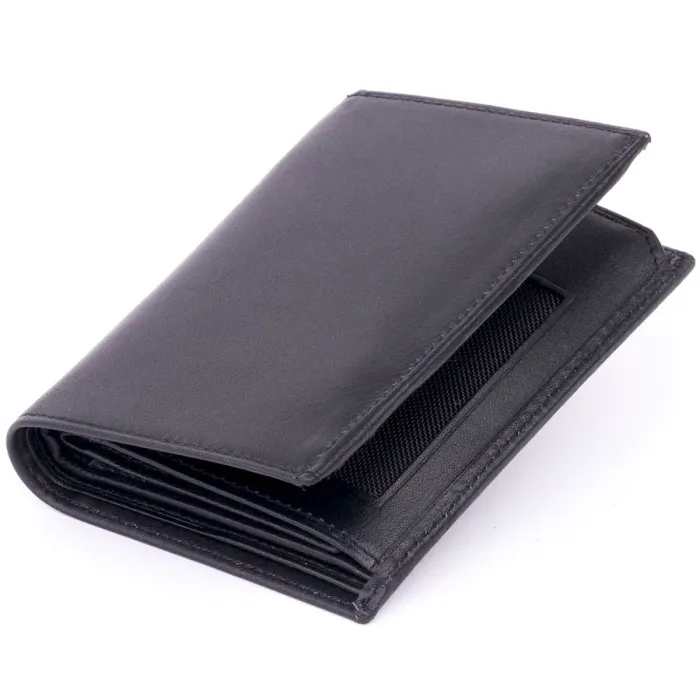 Портмоне вертикальное KARYA 17392 кожа Черное