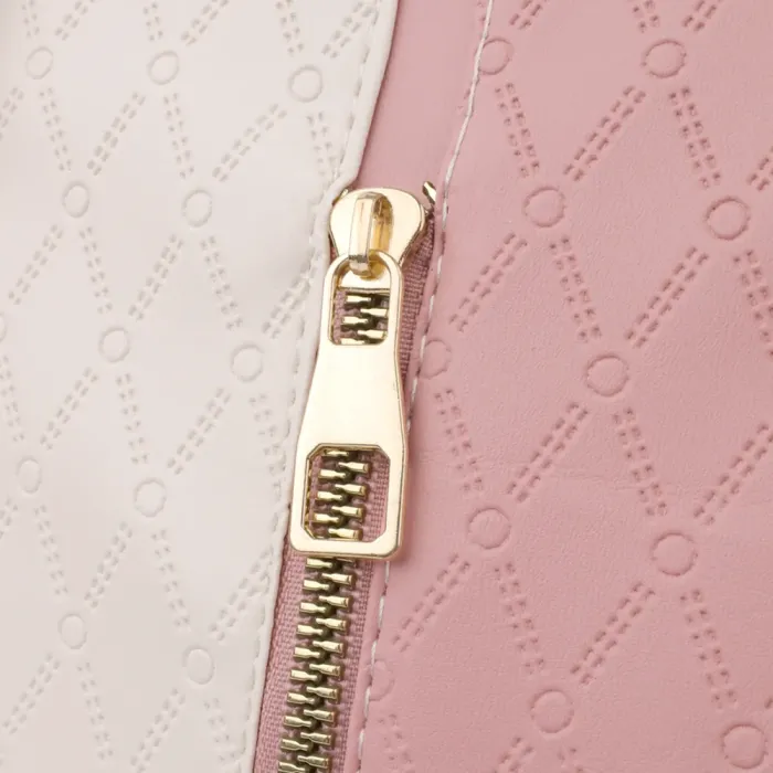 Стильна жіноча сумка на літо з якісної екошкіри Vintage 15130 Рожевий