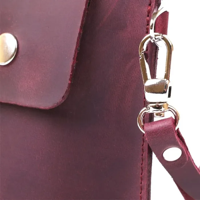 Урожай жіночий тревел-косметичка Shvigel 16429 Бордовий