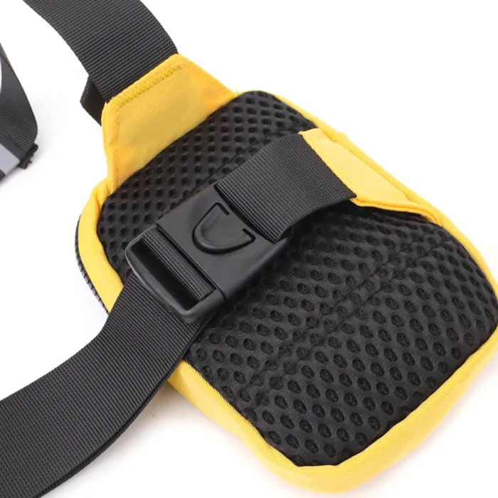 Слінг сумка для подорожей із якісного текстилю Vintage 15155 Жовтий