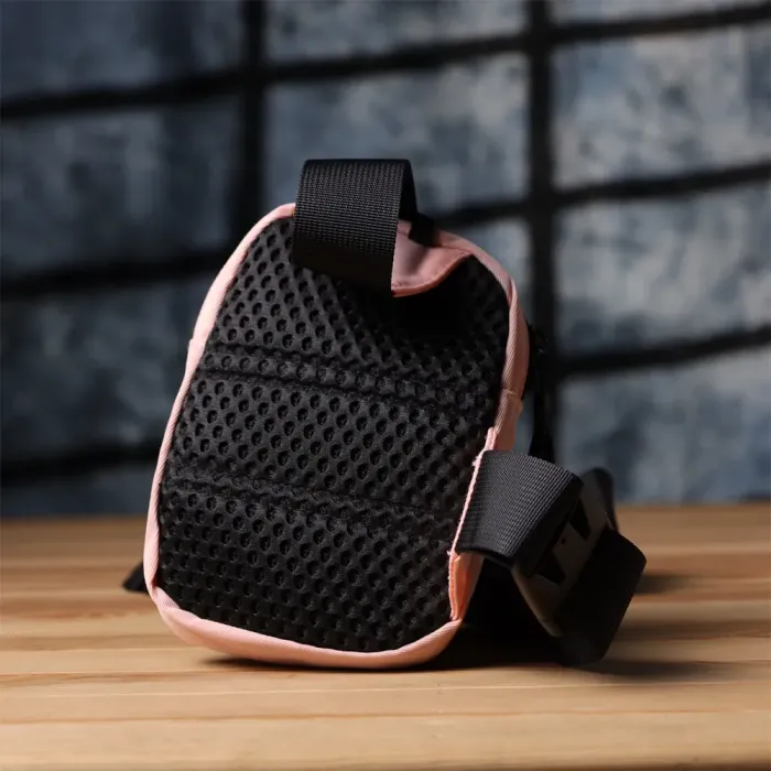 Жіноча слінг сумка для подорожей з якісного текстилю Vintage 15154 Рожевий