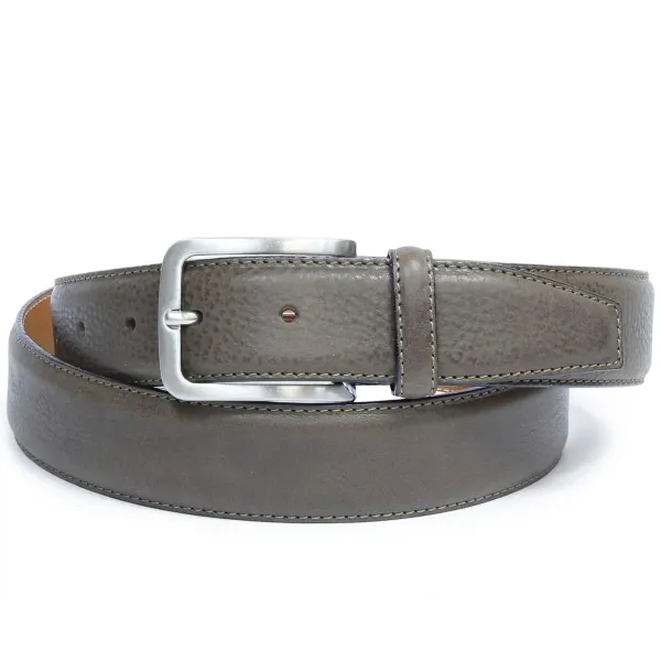 Чоловічий ремінь з натуральної шкіри Tony Perotti Cinture 414 taupe (90339) Коричневий