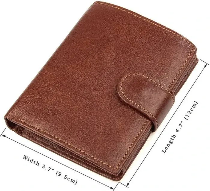 Гаманець чоловічий Vintage 14496 Коричневий