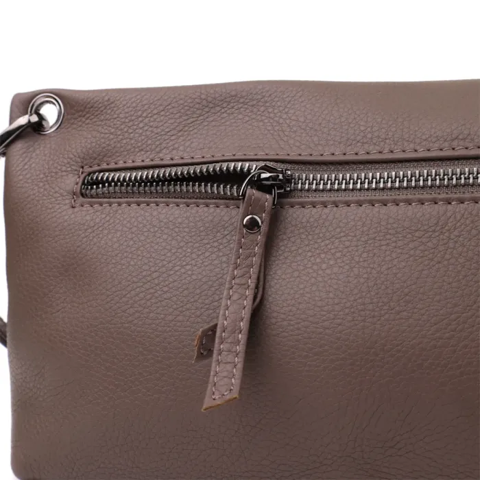 Зручна сумка жіноча на плече з натуральної шкіри Vintage 23006 Коричневий
