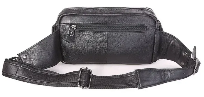 Сумка Vintage 14389 шкіряна Чорна.