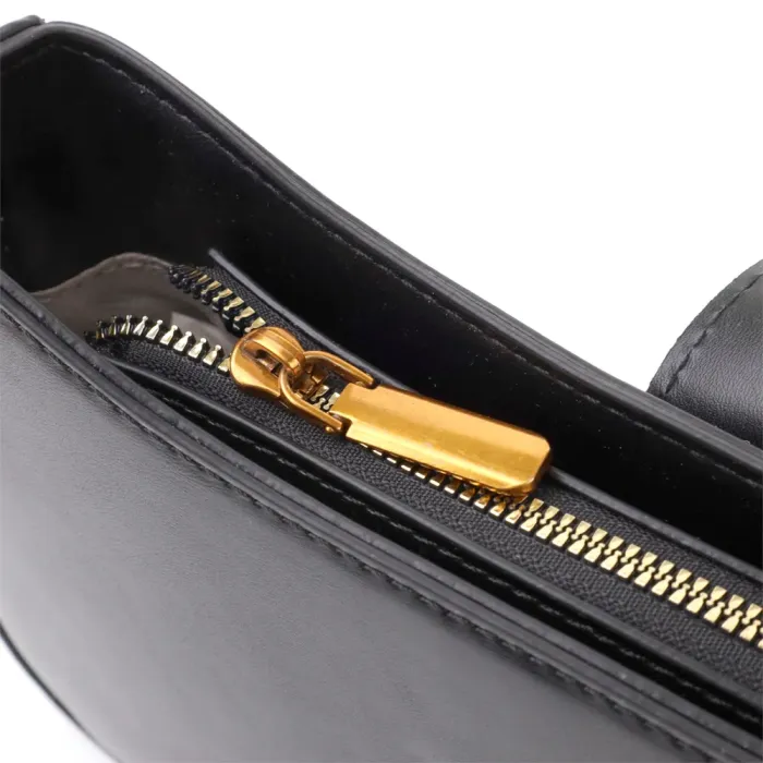 Жіноча елегантна сумка з екошкіри Vintage 15149 Чорний