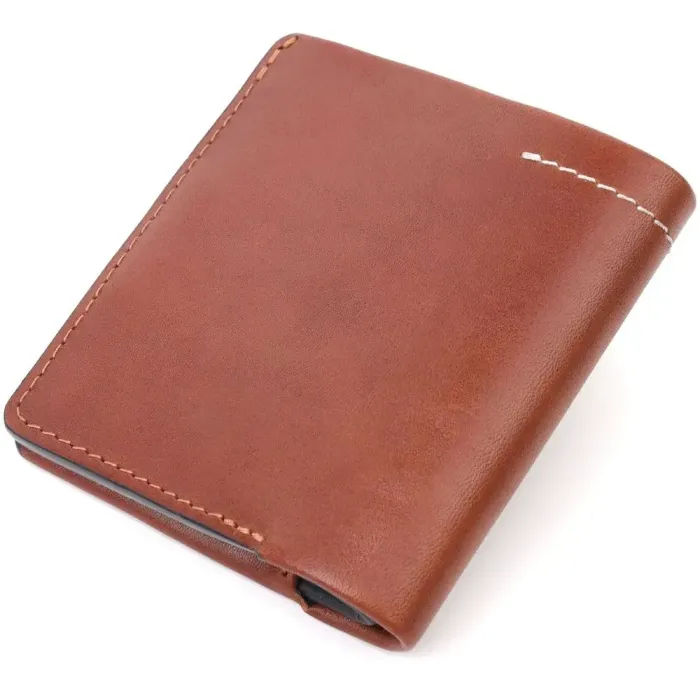 Чудовий шкіряний чоловічий гаманець Grande Pelle 11425