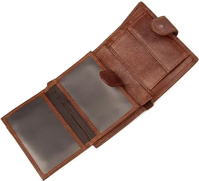 Гаманець чоловічий Vintage 14496 Коричневий